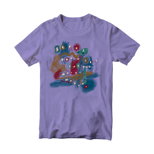 Abstract Art T-Shirt (lilac)